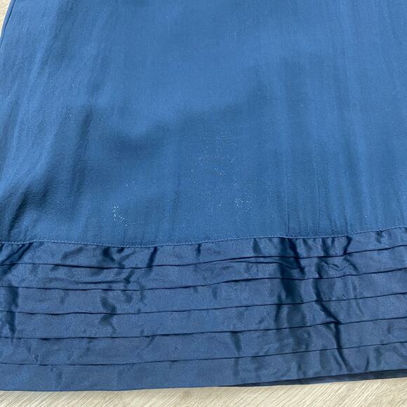 Burberry Silk Shift 3/4 Sleeve Tier Cuff Dress Women's 6 - Picture 9 of 10